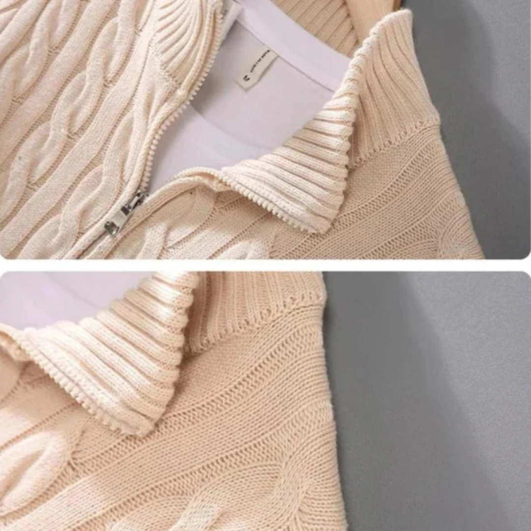 Riviera | Zip Sweater