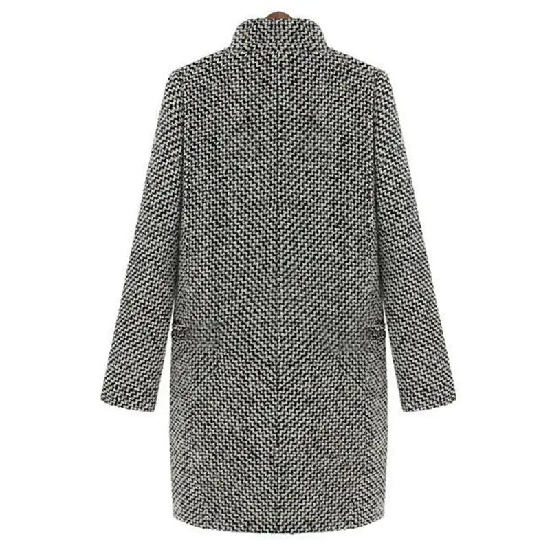 Lex | Long wool jacket coat