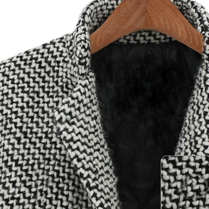 Lex | Long wool jacket coat